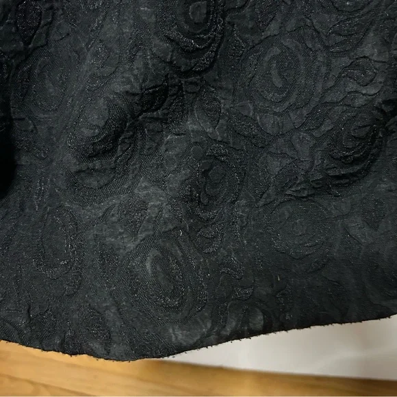 BHLDN Jacquard Strapless Basque-Waist Corset Fit & Flare Gown - Picture 9 of 16